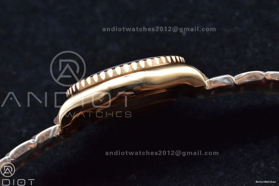 116685 YachtMaster RG on Edition Bracelet 1:1 II A Blue RG 1223 GMF Best TopPick Ceramic 1031